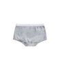 Ten Cate Basic Girls Shorts 2 Pack Stripe Grey