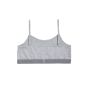 Ten Cate Girls Basic Organic Topje Light Grey