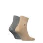 Tommy Hilfiger Men Quarter Sock 2P Beige