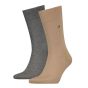 Tommy Hilfiger Men Sock Classic 2P Beige