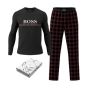 Hugo Boss Urban Pyjama l/s Black