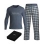 Hugo Boss Cosy Pyjama l/s Medium Grey