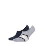 Tommy Hilfiger Men Footie 2P Blue