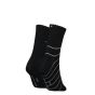 Tommy Hilfiger Tommy Breton Sock 2P Zwart