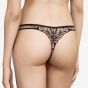 Chantelle Shadows Tanga Zwart/Nude