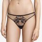Chantelle Shadows Tanga Zwart/Nude