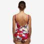 Chantelle Beach Flowers Badpak Purple Flowers