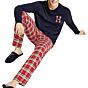 Tommy Hilfiger Pyjama Flannel Slipper Set
