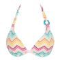 Marie Jo Swim Camila Triangel Bikini Top Rainbow