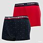 Tommy Hilfiger Trunk Print 2P Red Navy