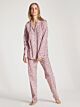 Calida Lovely Nights Doorknoop Pyjama l/s Cas Rose